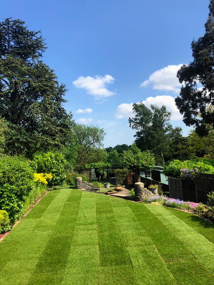 150ft Turfing Job!