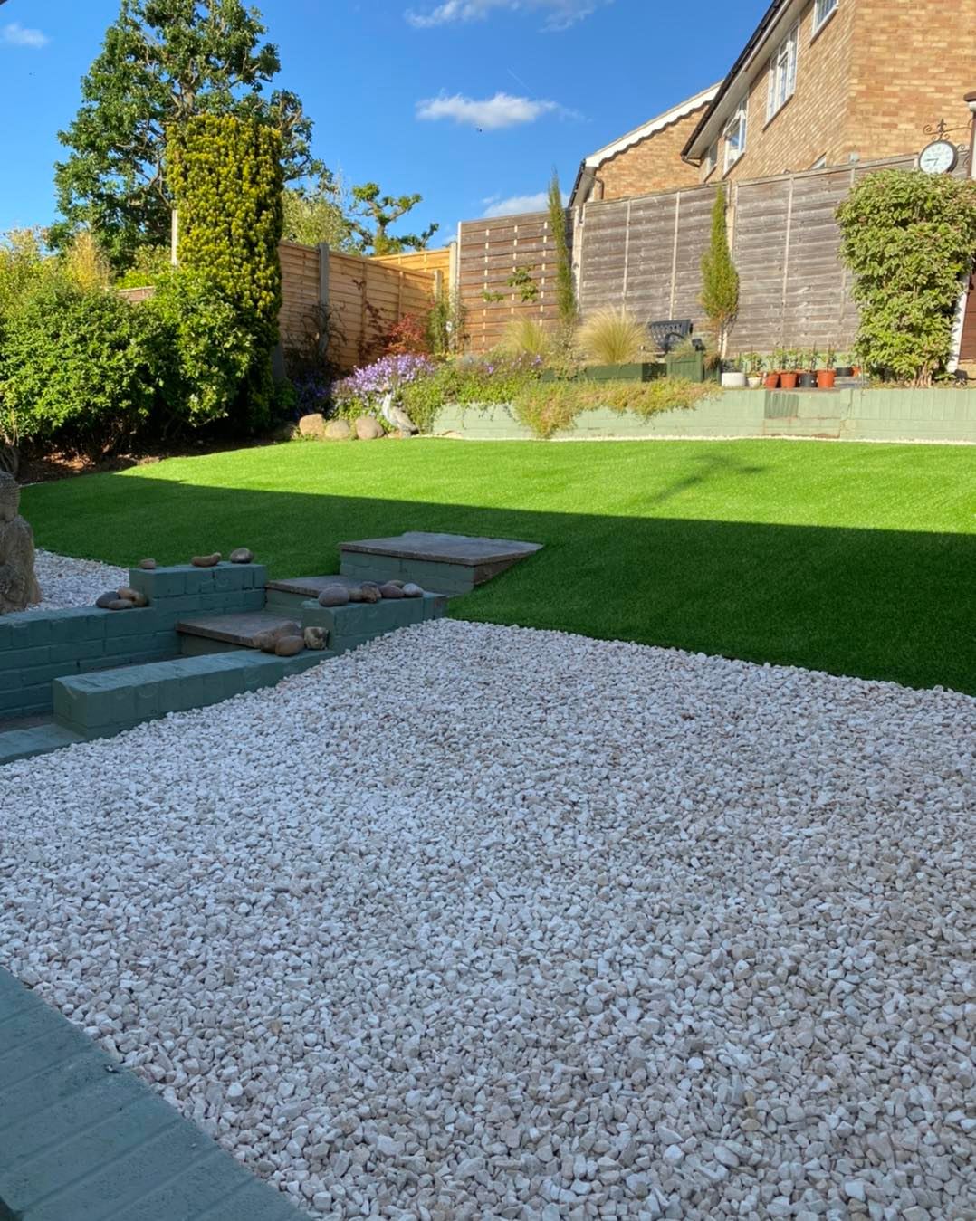 Artificial Lawn & Gravelling Project